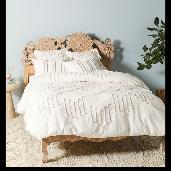Anthropologie Other - 💕ANTHROPOLOGIE embellished eula full duvet